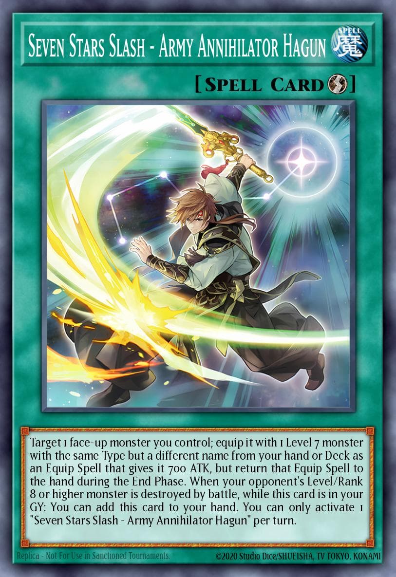 Seven Stars Slash - Army Annihilator Hagun Alliance Insight card