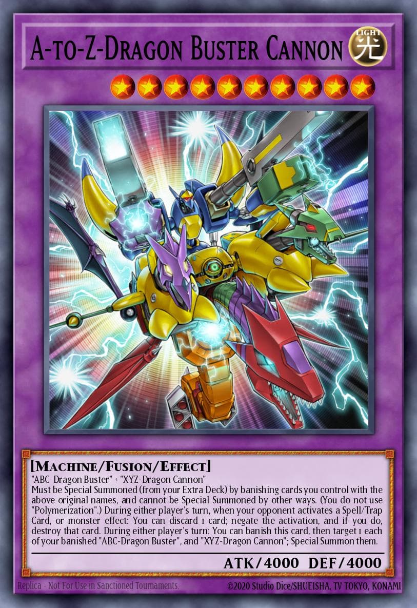 A-to-Z-Dragon Buster Cannon Structure Deck: Seto Kaiba card