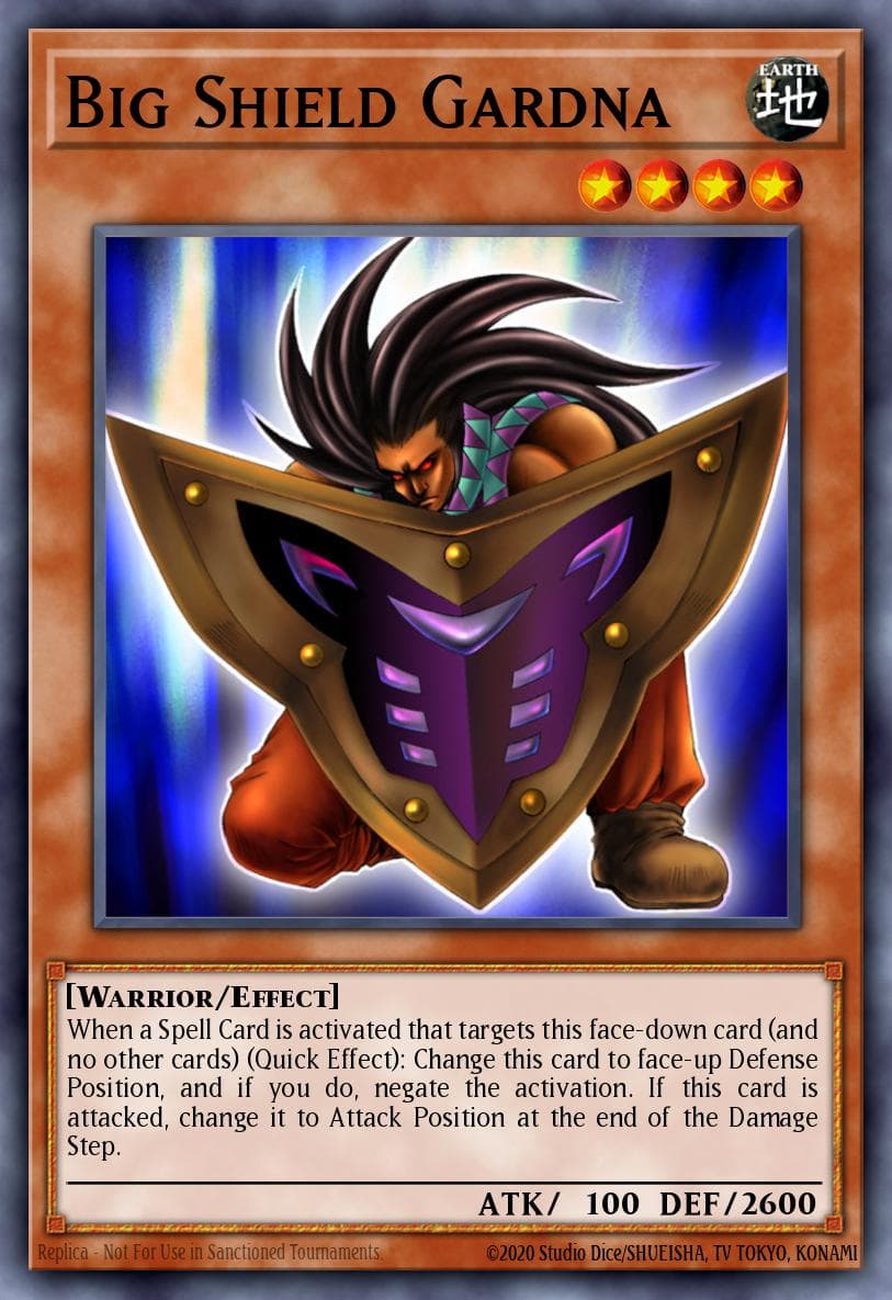 Big Shield Gardna Tournament Pack 5 card