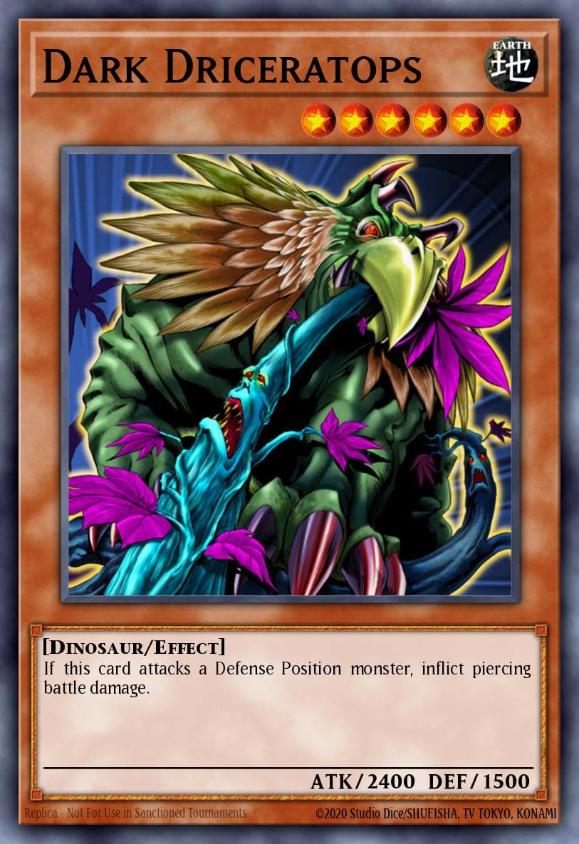 Dark Driceratops Structure Deck: Dinosaur's Rage Special Set card