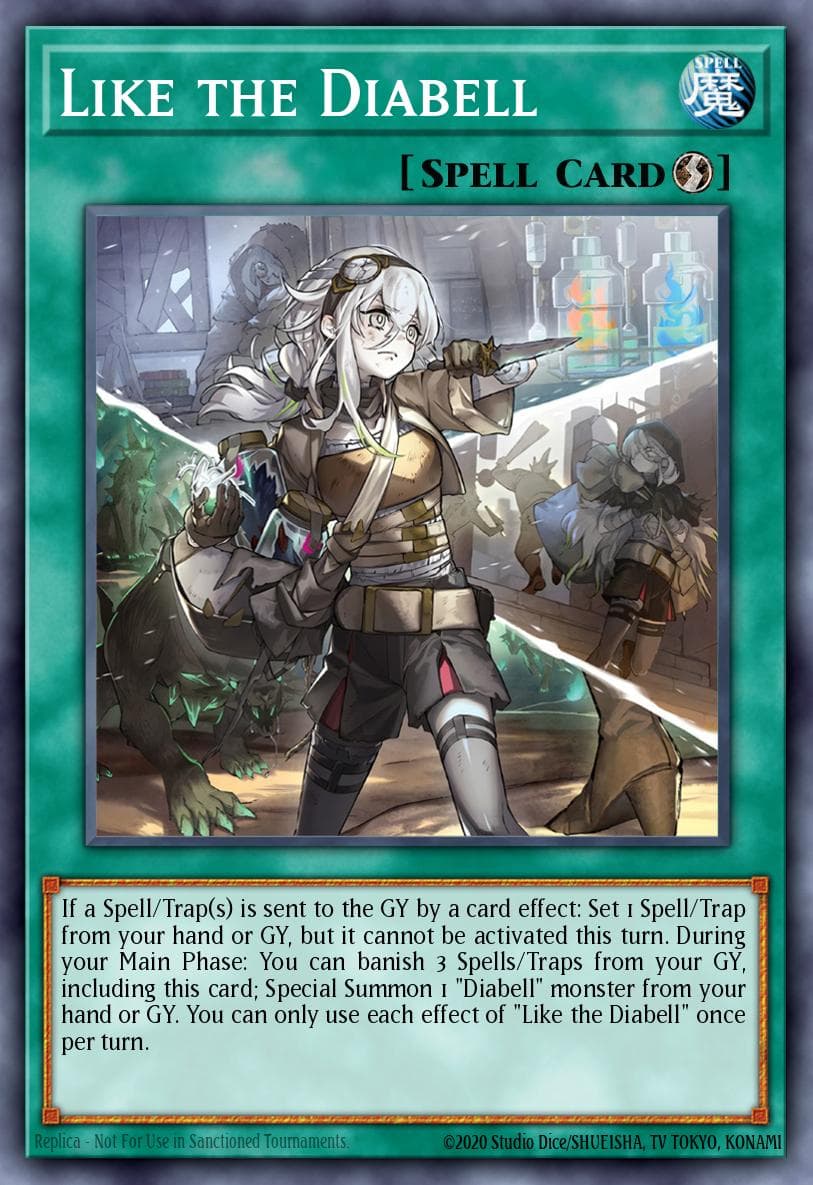 Like the Diabell Supreme Darkness card