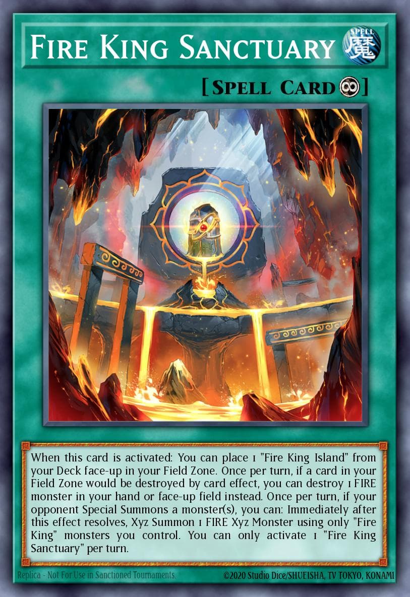 Fire King Sanctuary Structure Deck: Fire Kings card