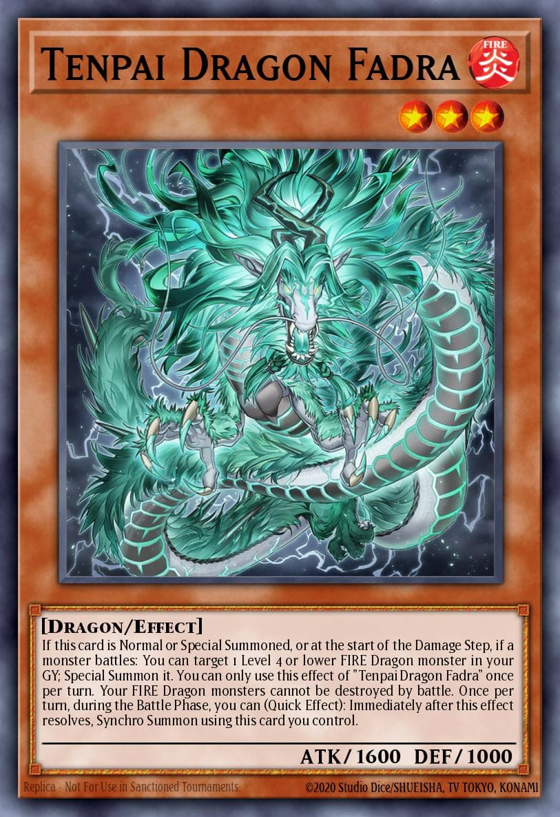 Tenpai Dragon Fadra Legacy of Destruction card