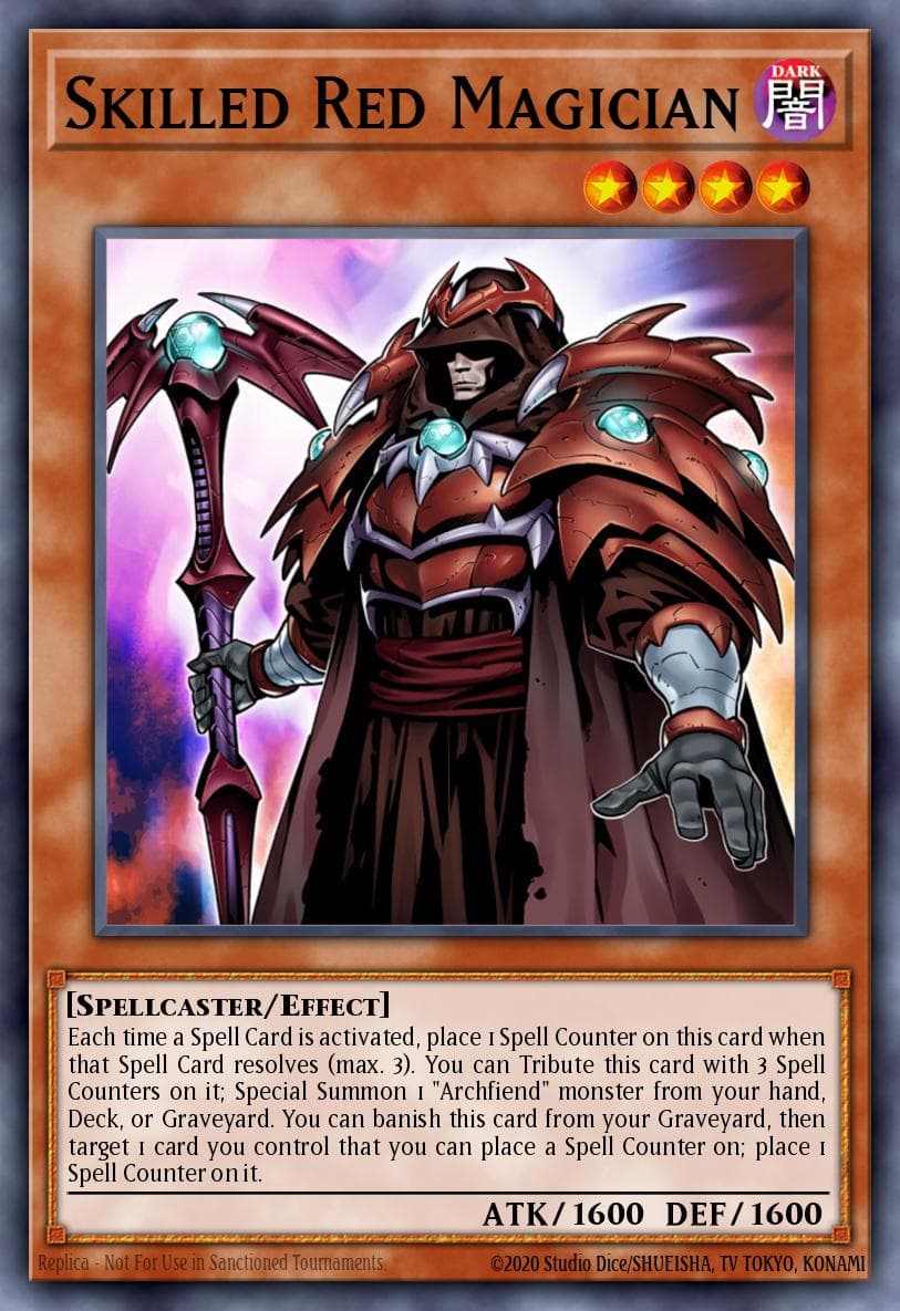 Skilled Red Magician Dimension of Chaos: Special Edition card