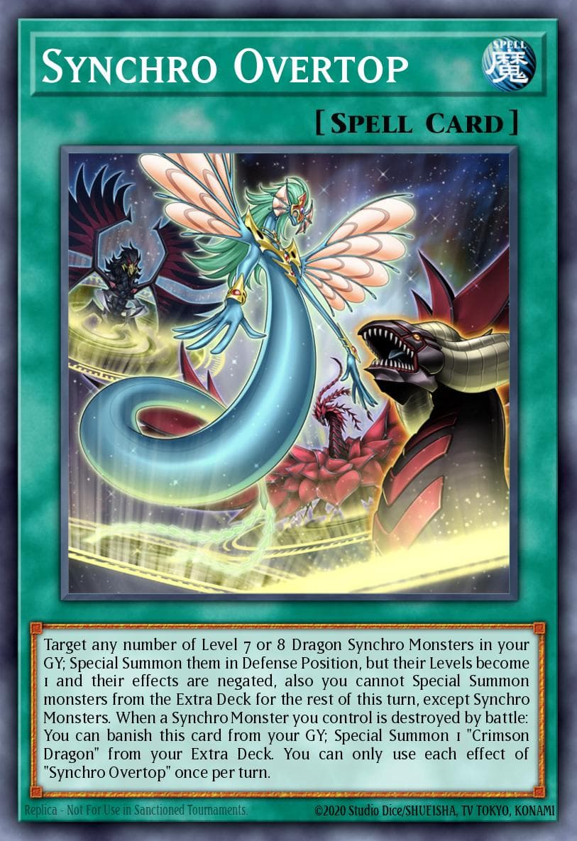 Synchro Overtop Duelist Nexus card