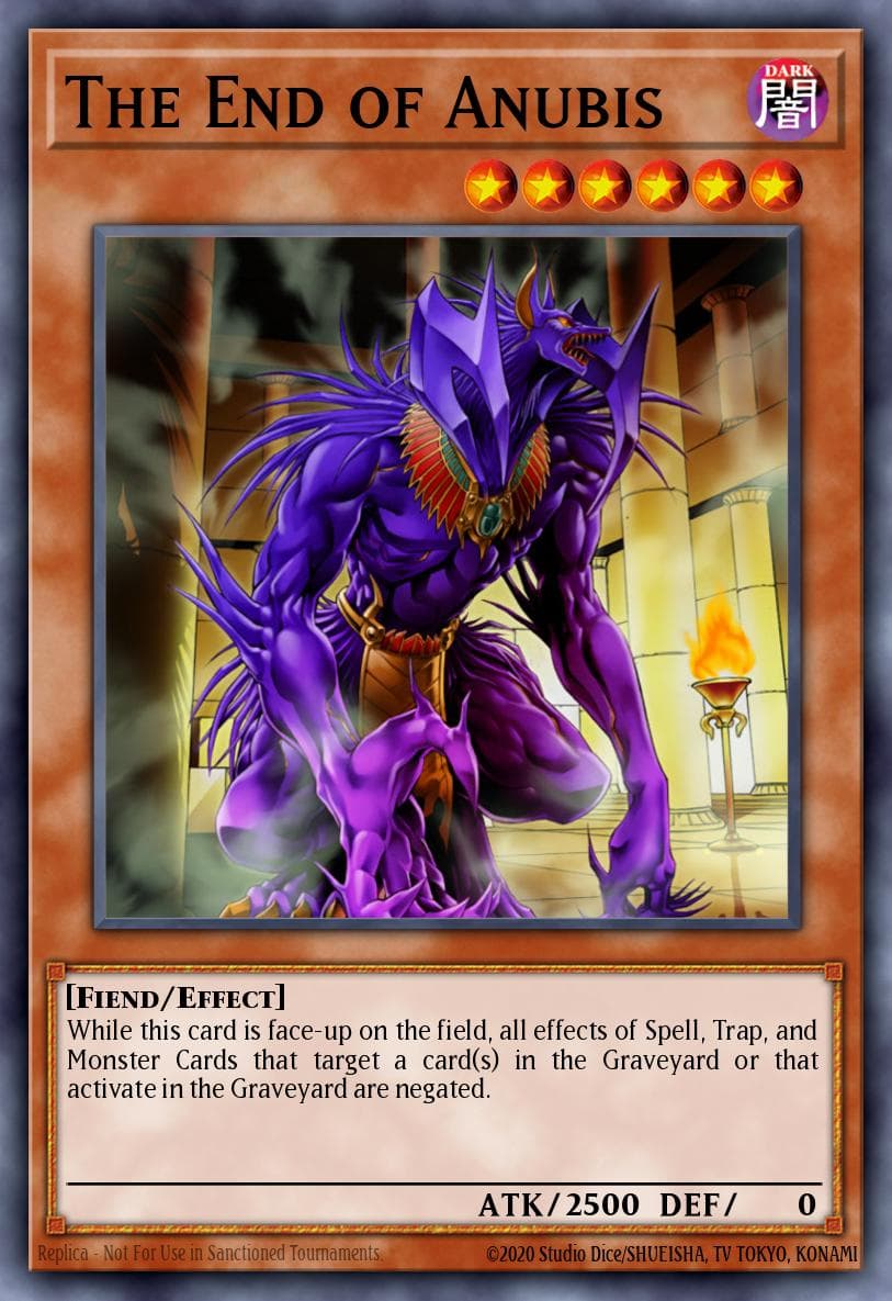 The End of Anubis Battles of Legend: Terminal Revenge card