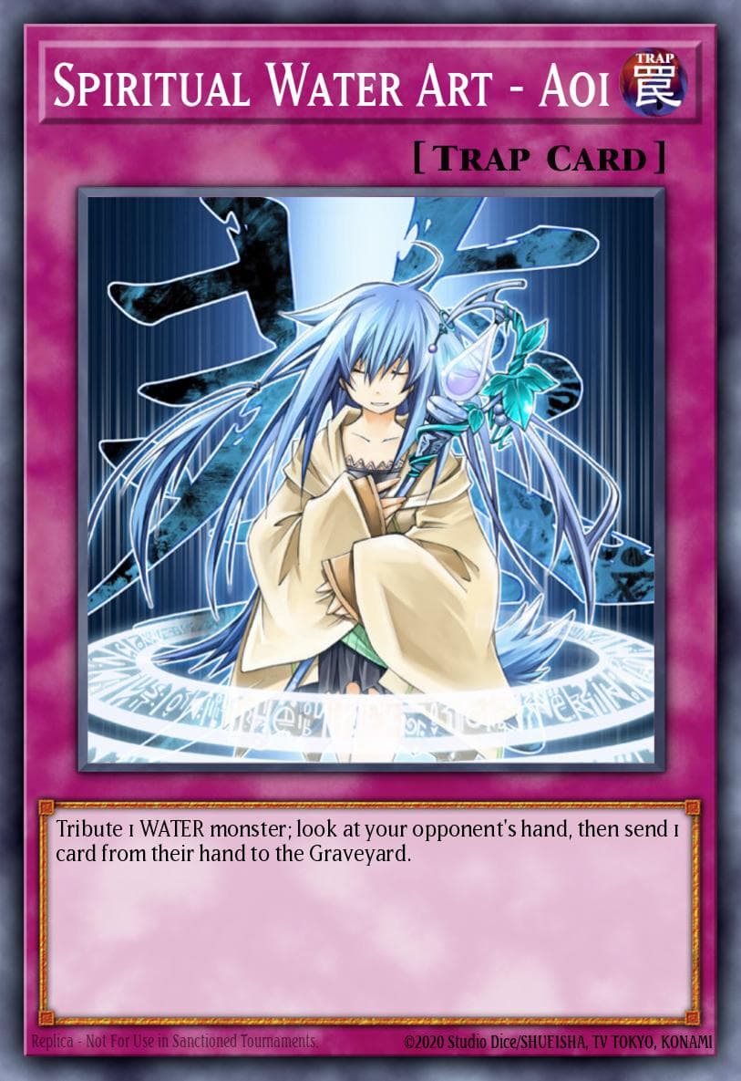 Spiritual Water Art - Aoi Dark Revelation Volume 4 card