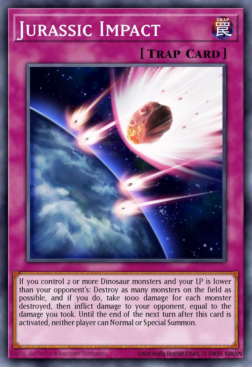 Jurassic Impact Battles of Legend: Light's Revenge card