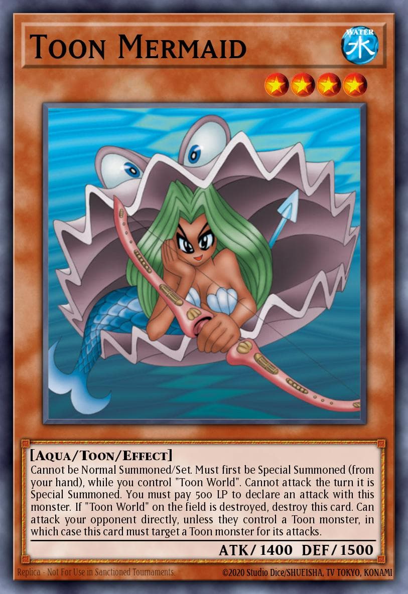 Toon Mermaid Starter Deck: Pegasus card