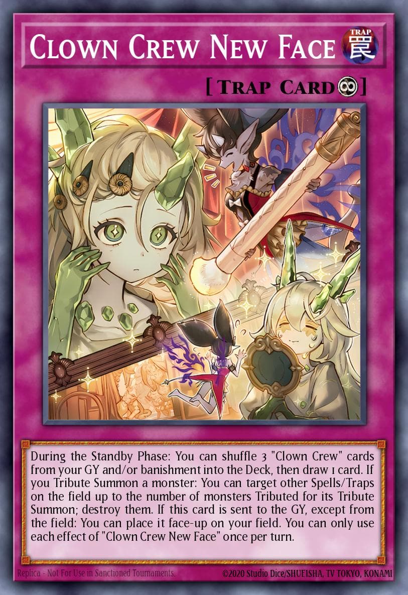 Clown Crew New Face Blazing Dominion card