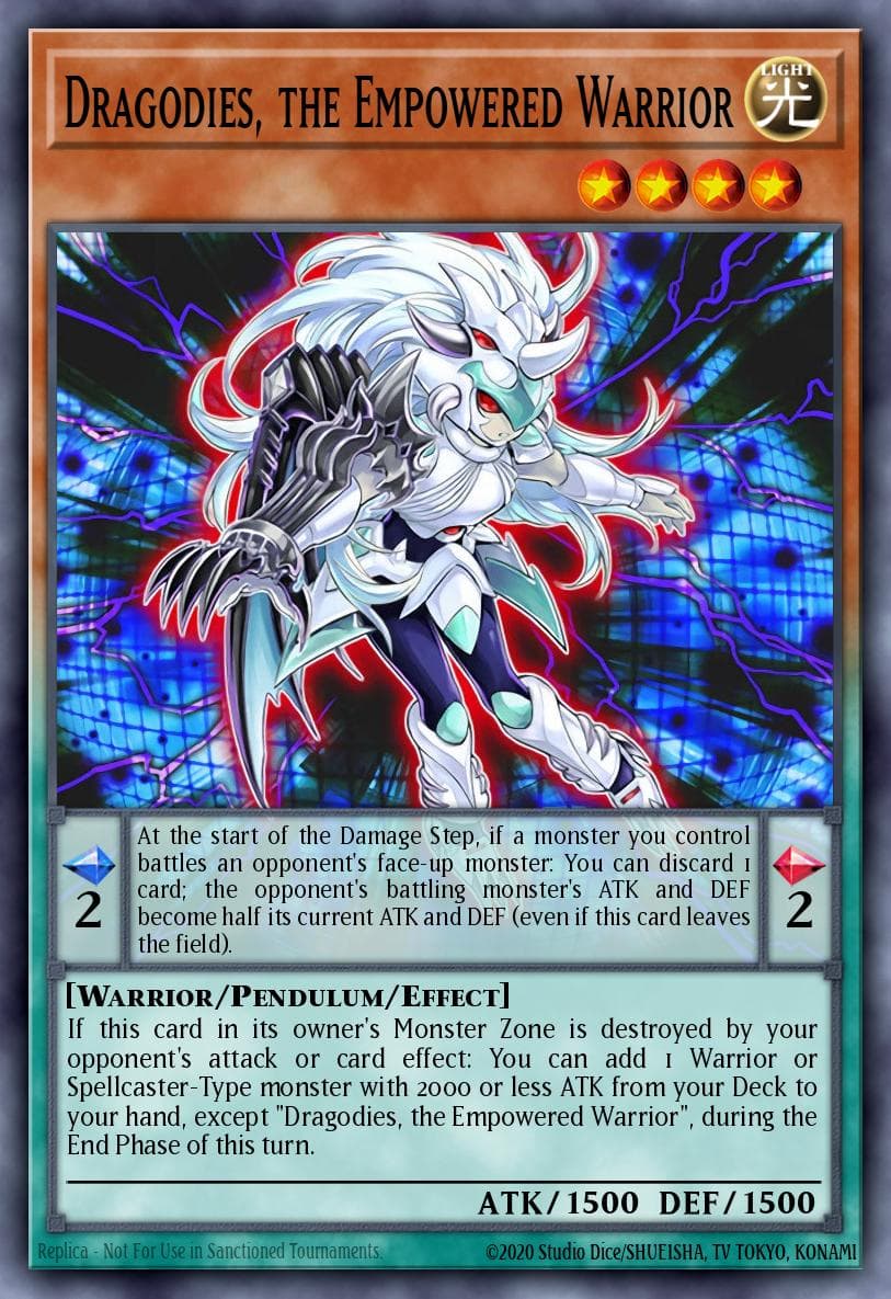 Dragodies, the Empowered Warrior 2017 Mega-Tin Mega Pack card