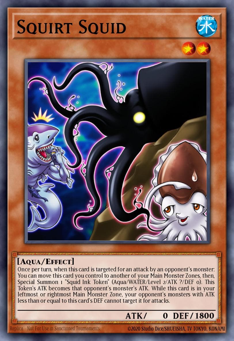 Squirt Squid Savage Strike Special Edition card