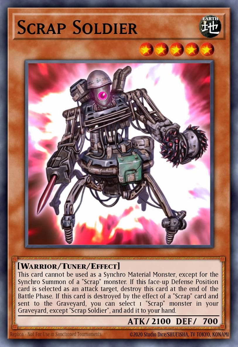 Scrap Soldier Starstrike Blast Sneak Peek Participation Card card
