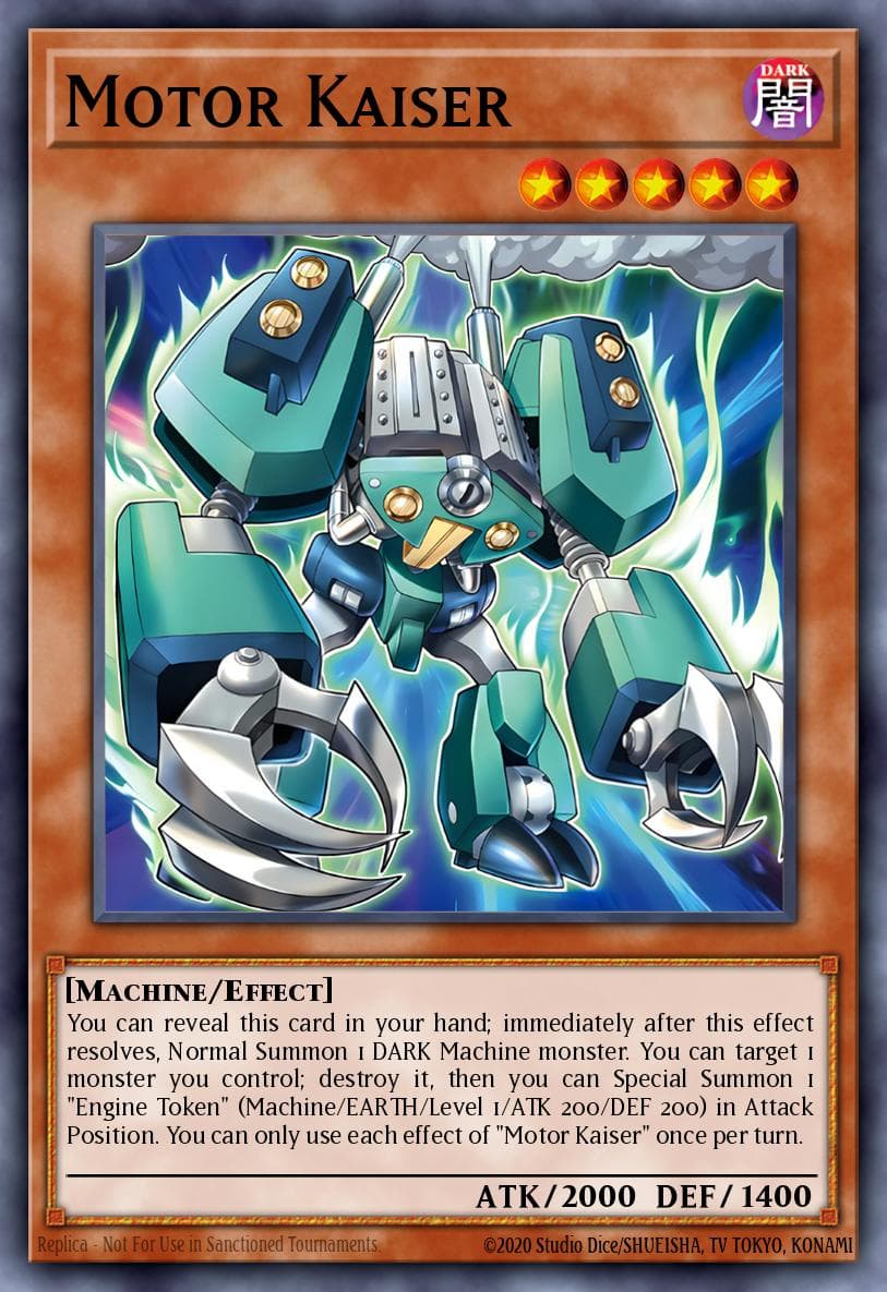Motor Kaiser Battles of Legend: Monster Mayhem card