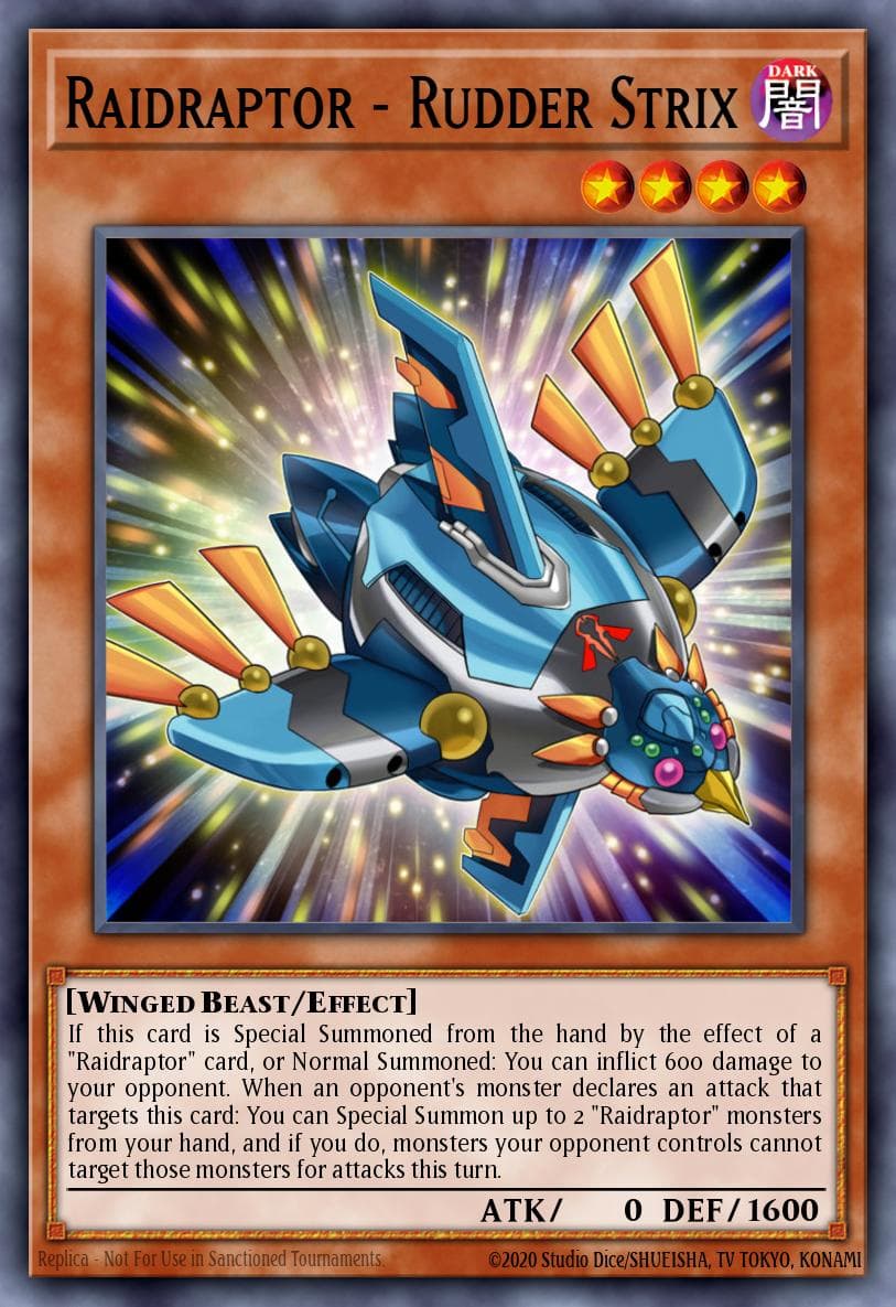 Raidraptor - Rudder Strix Battles of Legend: Chapter 1 card