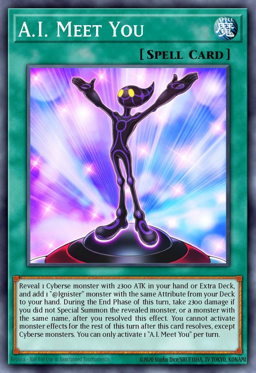 A.I. Meet You 2022 Tin of the Pharaoh's Gods card