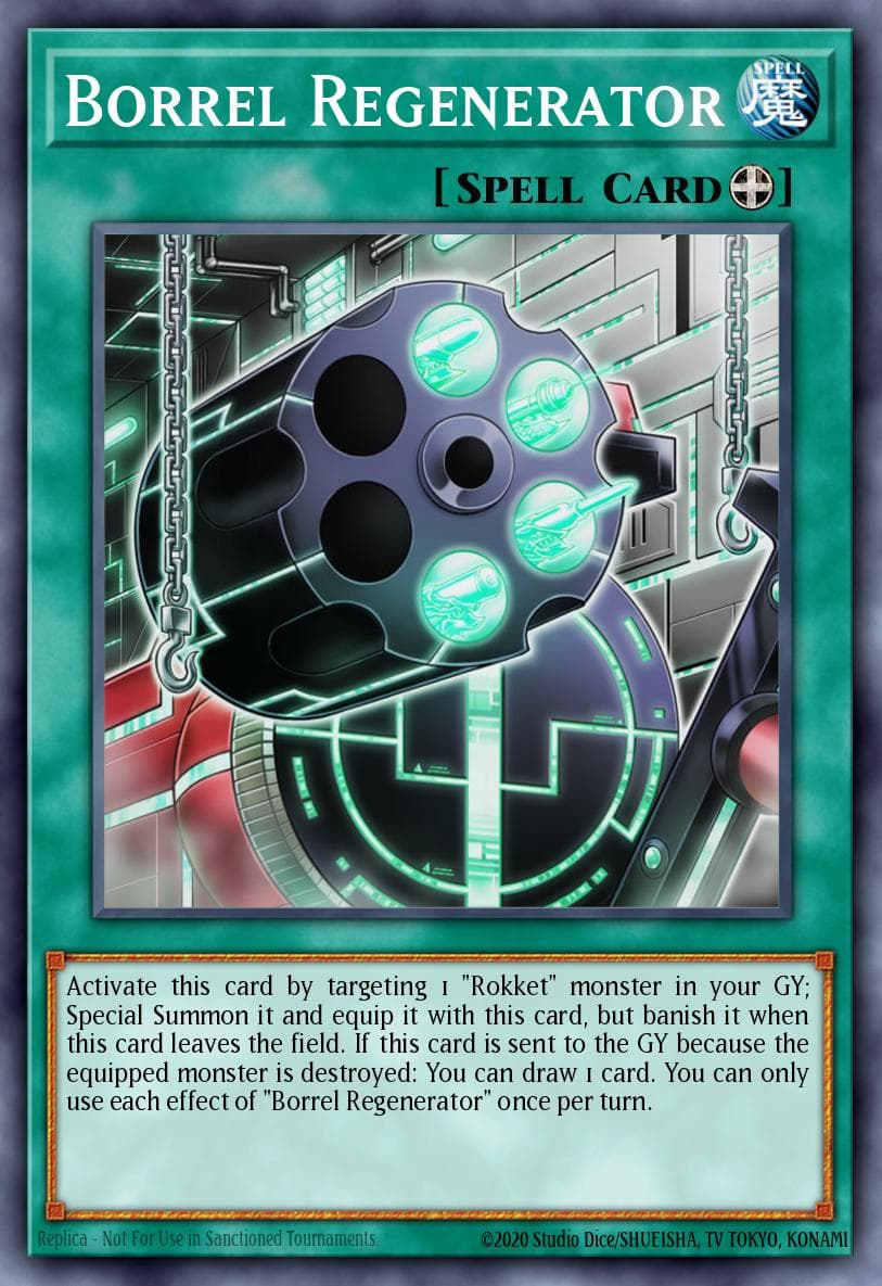 Borrel Regenerator Structure Deck: Rokket Revolt card