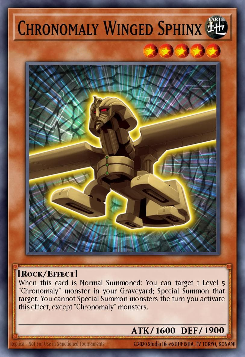 Chronomaly Winged Sphinx 2014 Mega-Tin Mega Pack card