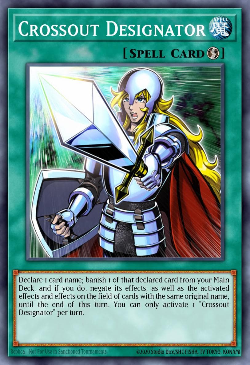 Crossout Designator 2022 Tin of the Pharaoh's Gods card