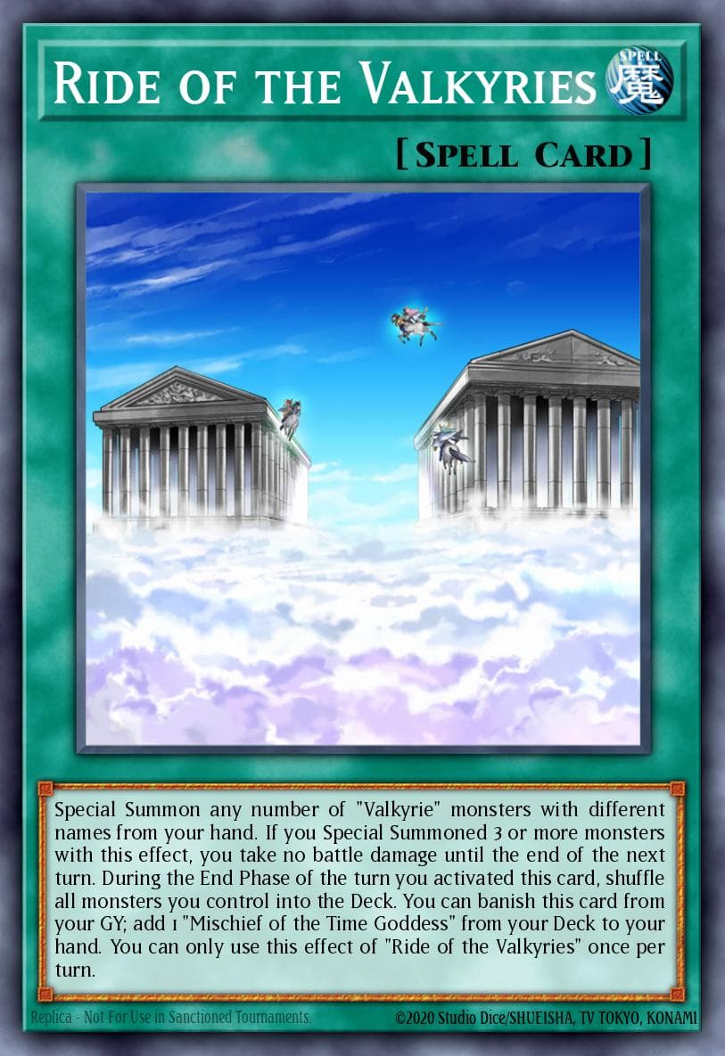 Ride of the Valkyries Shadows in Valhalla card