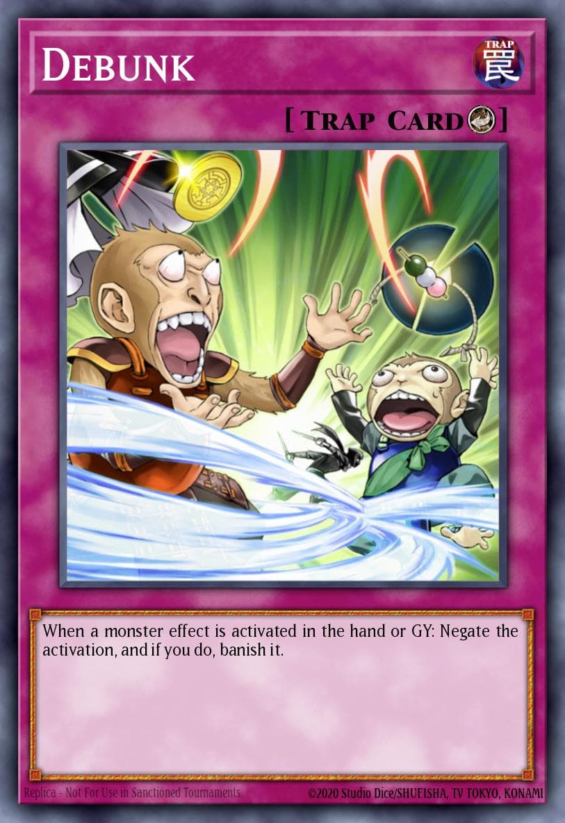Debunk Structure Deck: Powercode Link card
