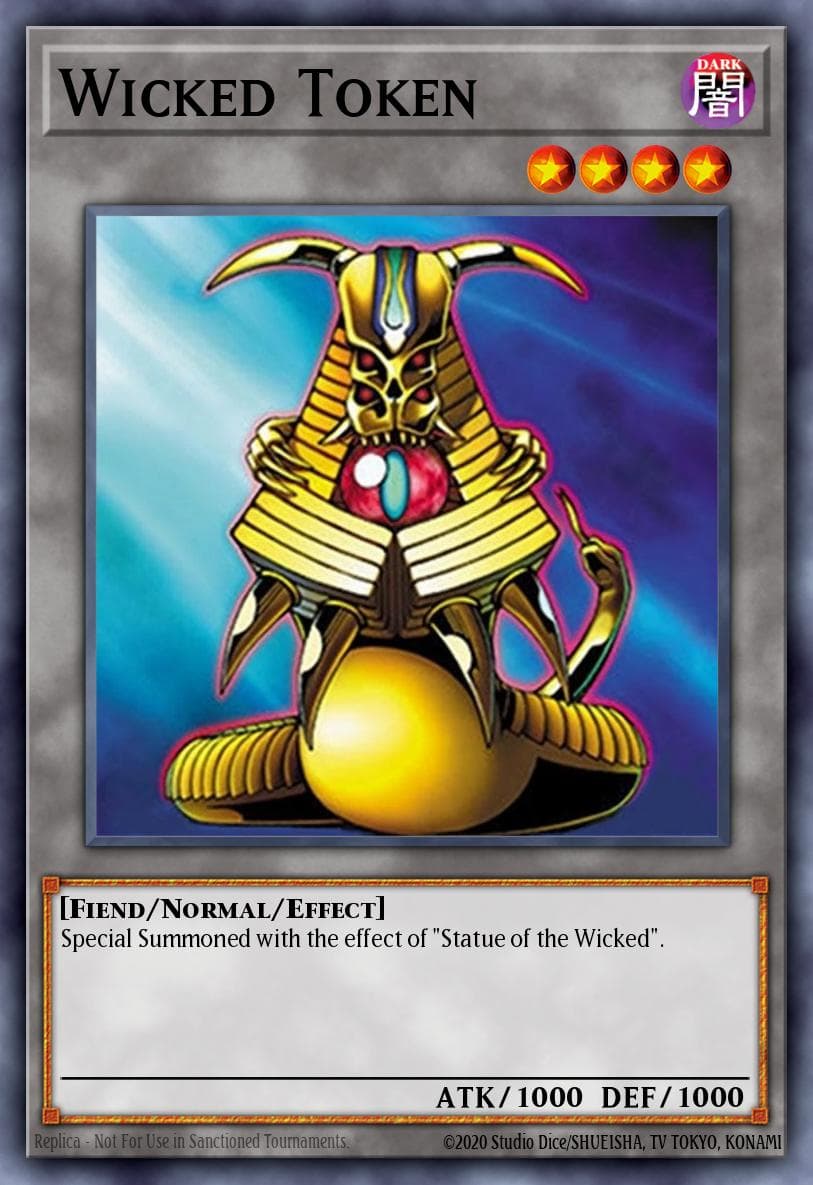 Wicked Token 遊戲王 card