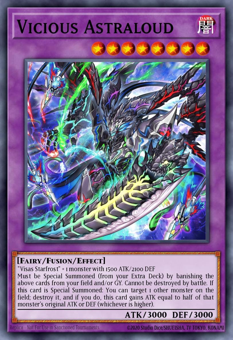 Vicious Astraloud Cyberstorm Access card