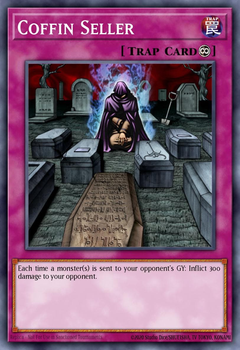 Coffin Seller Pharaonic Guardian card