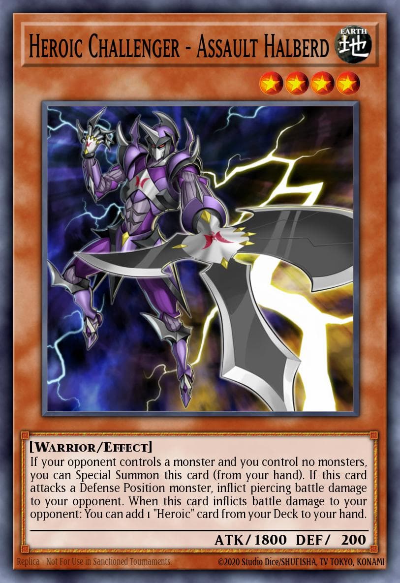 Heroic Challenger - Assault Halberd World Superstars card