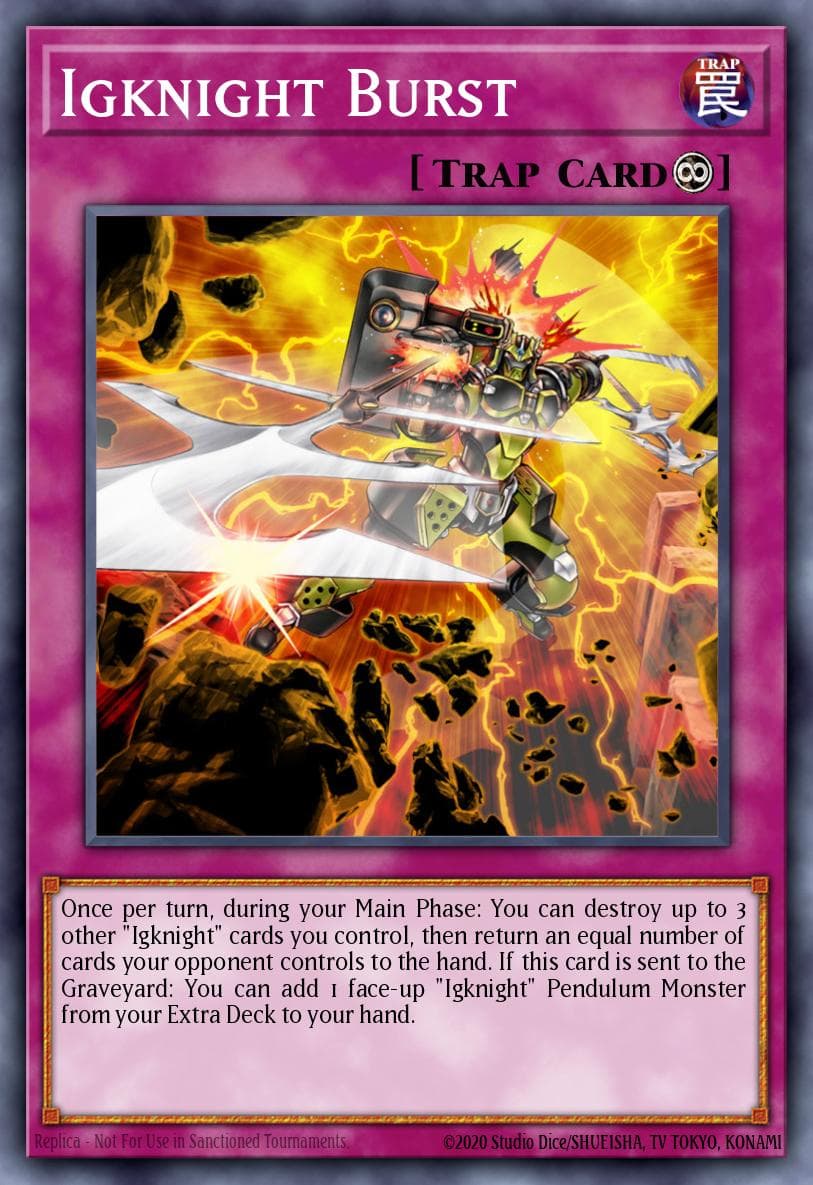 Igknight Burst Clash of Rebellions: Special Edition card