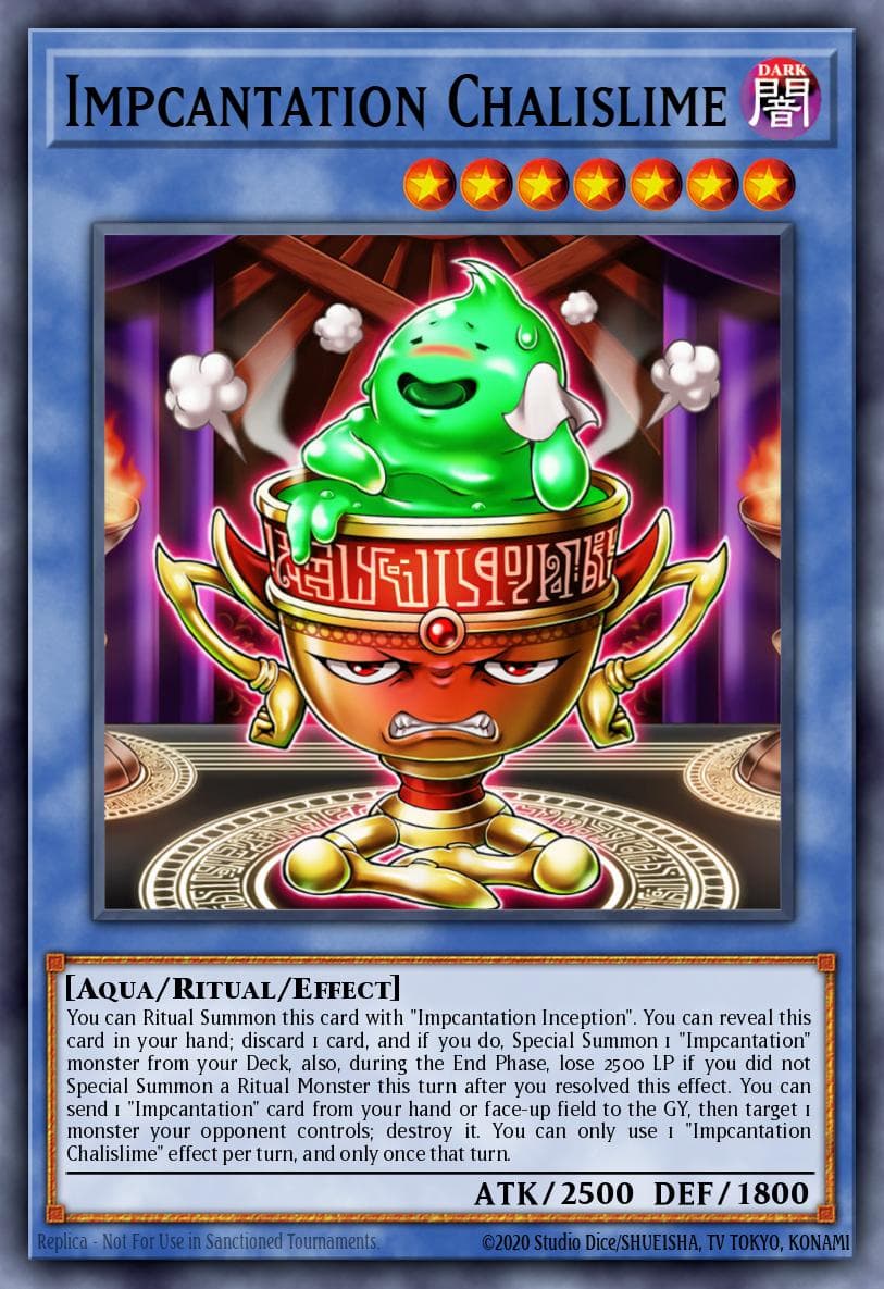 Impcantation Chalislime Genesis Impact card