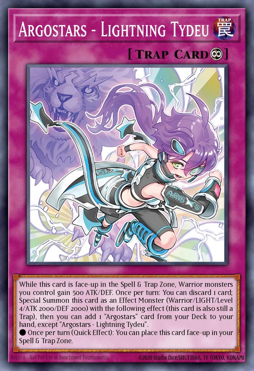 Argostars - Lightning Tydeu Supreme Darkness card