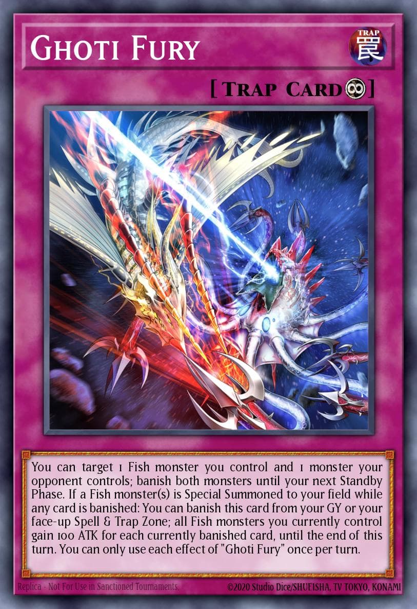 Ghoti Fury Darkwing Blast card