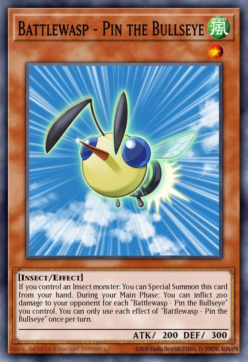 Battlewasp - Pin the Bullseye Battles of Legend: Hero's Revenge card