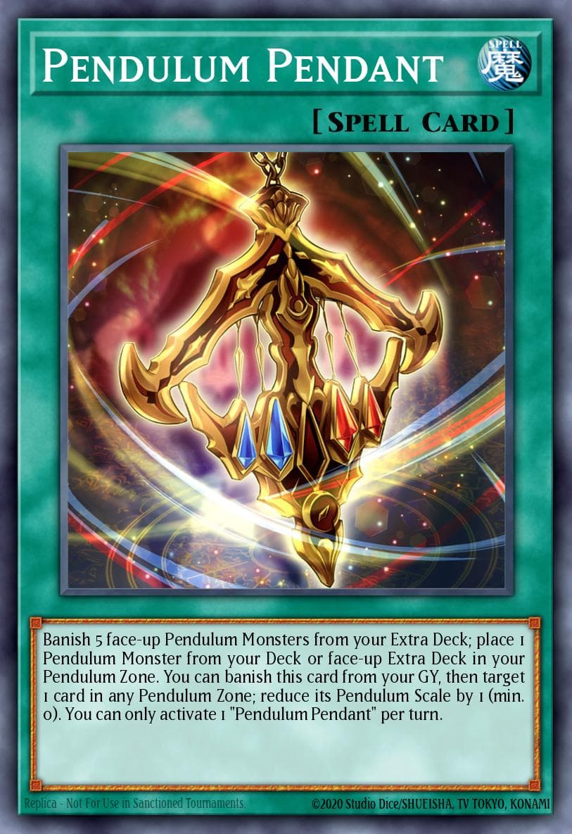 Pendulum Pendant Cyberstorm Access card