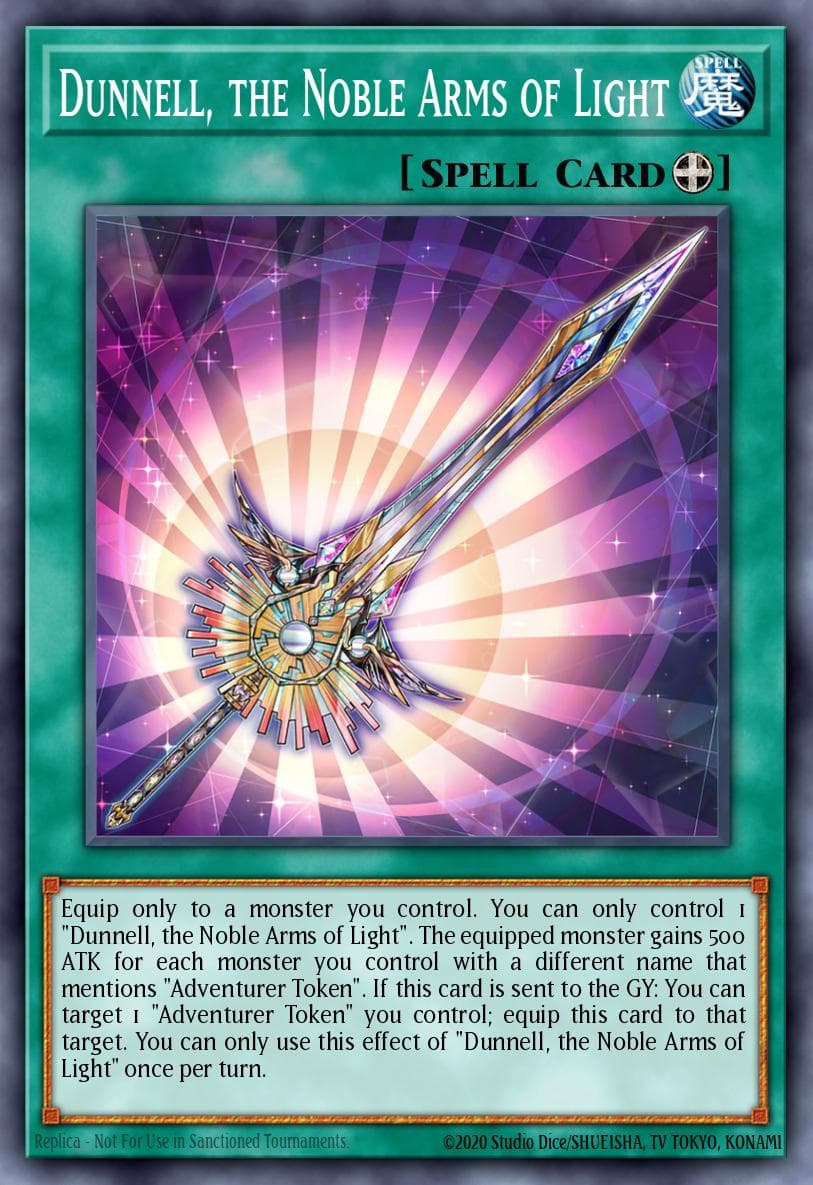 Dunnell, the Noble Arms of Light Battles of Legend: Monstrous Revenge card