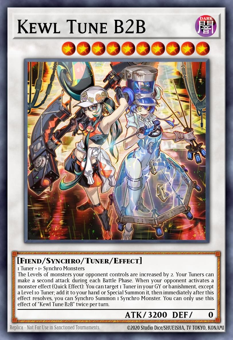 Kewl Tune B2B Blazing Dominion card
