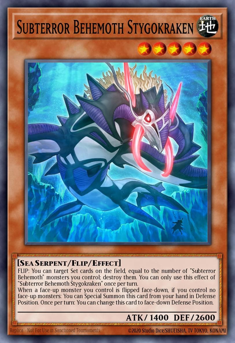 Subterror Behemoth Stygokraken Invasion: Vengeance: Special Edition card