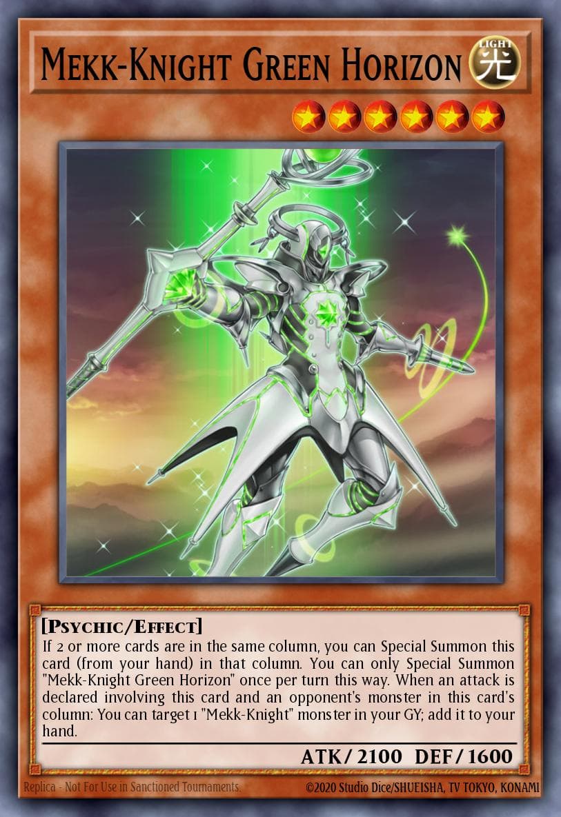 Mekk-Knight Green Horizon 2018 Mega-Tin Mega Pack card