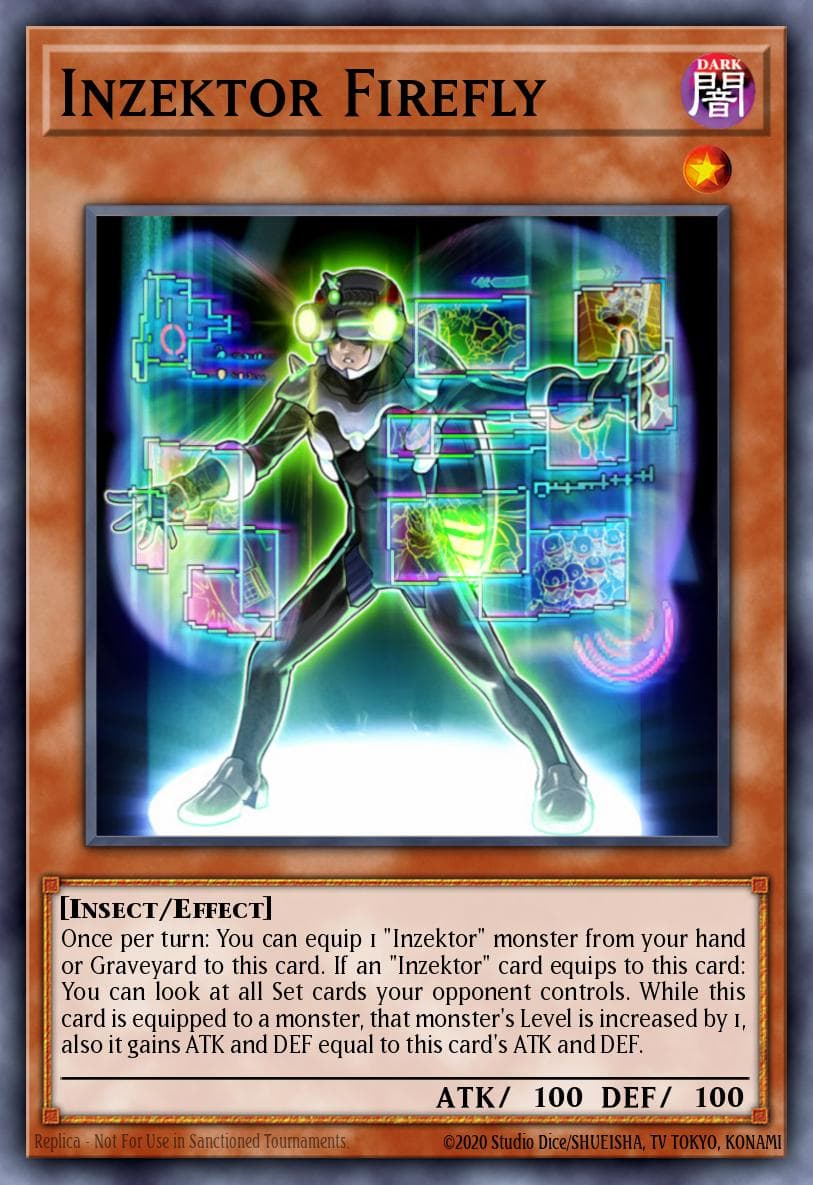 Inzektor Firefly 遊戲王 card