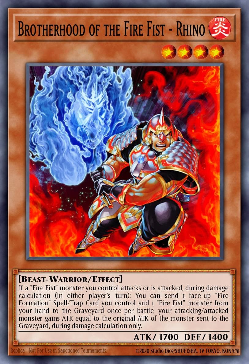 Brotherhood of the Fire Fist - Rhino 2014 Mega-Tin Mega Pack card