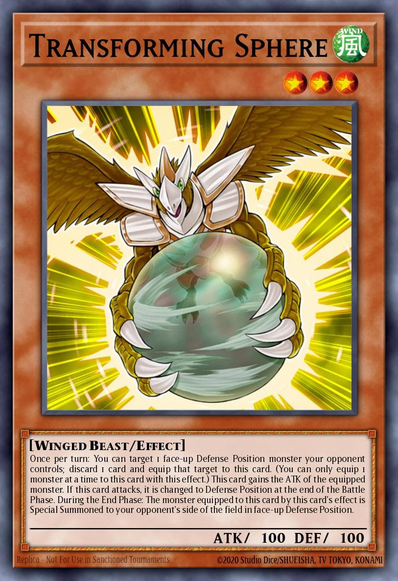 Transforming Sphere Weekly Shonen Jump September 2013 membership promotional card card
