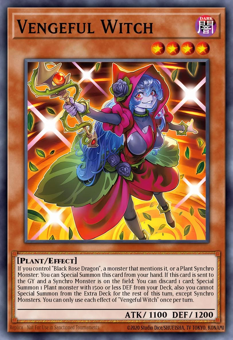 Vengeful Witch Doom of Dimensions card