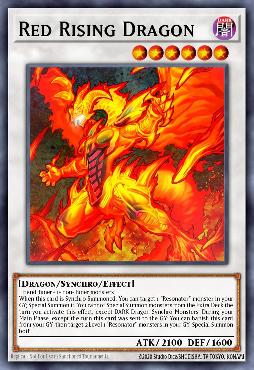 Red Rising Dragon Savage Strike Special Edition card