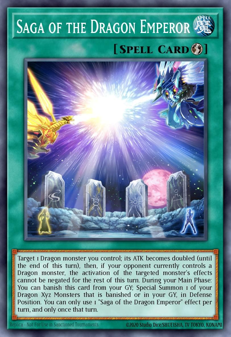 Saga of the Dragon Emperor 25th Anniversary Tin: Dueling Mirrors card