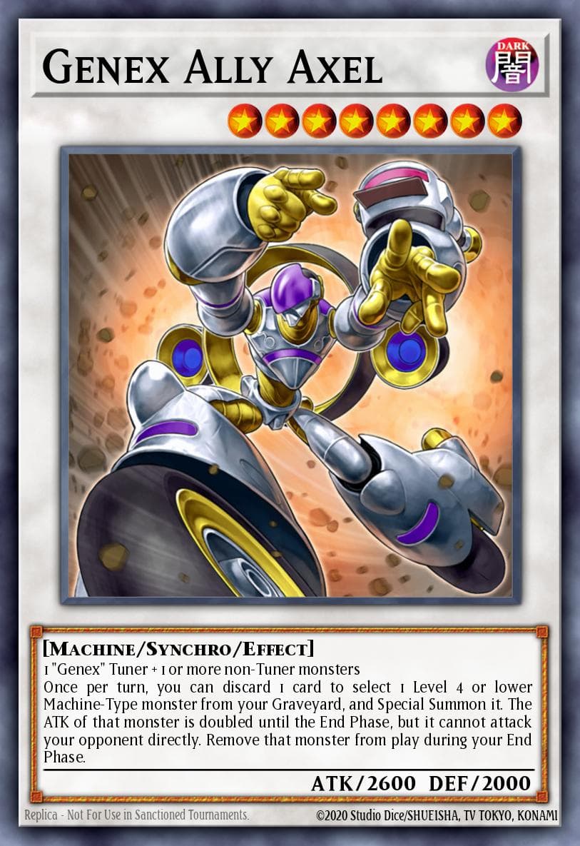Genex Ally Axel Battles of Legend: Terminal Revenge card
