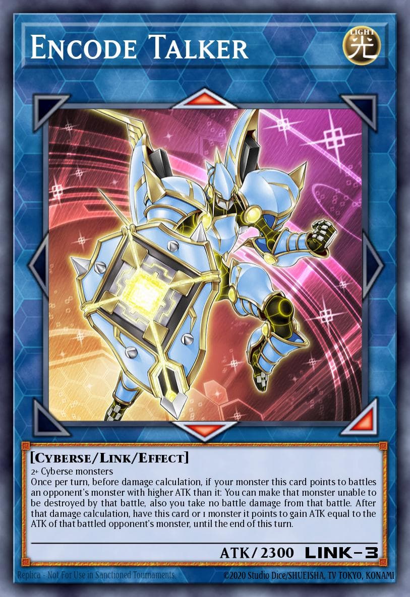Encode Talker Structure Deck: Cyberse Link card