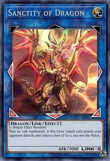 Sanctity of Dragon Yu-Gi-Oh! World Championship 2017 prize cards card