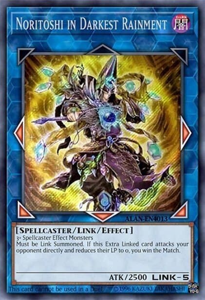 Noritoshi in Darkest Rainment Yu-Gi-Oh! World Championship 2018 prize cards card