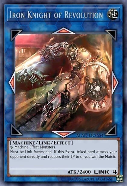 Iron Knight of Revolution Yu-Gi-Oh! World Championship 2017 prize cards card